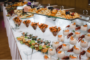 wedding tip food for vendors