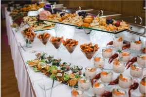 wedding food and refreshments