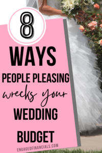 Pin for people pleasing wrecking your wedding budget