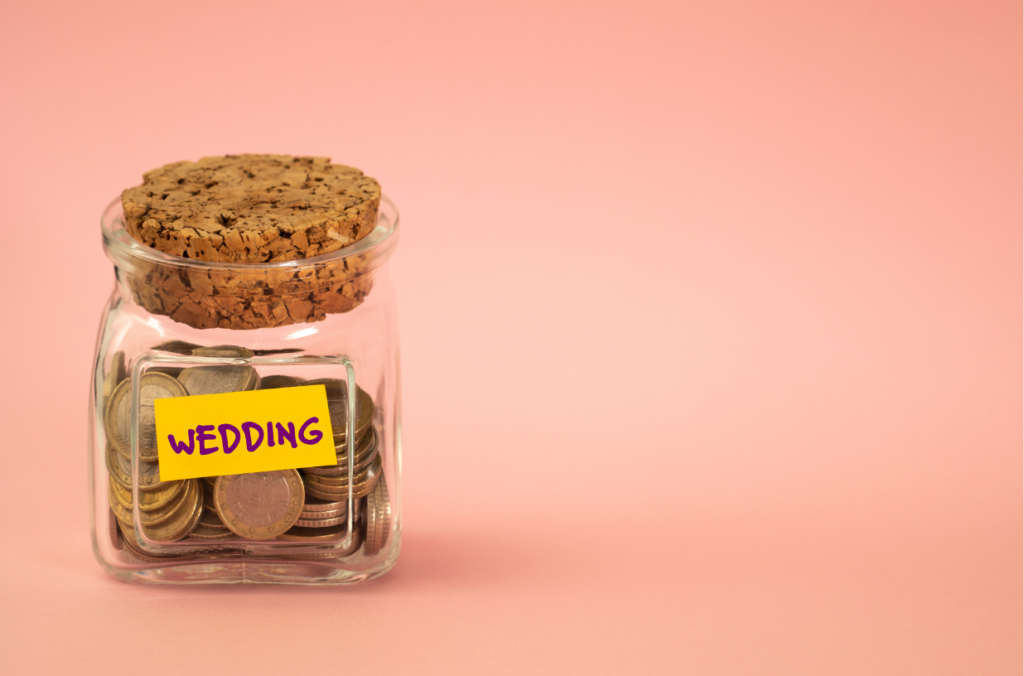 saving and planning wedding budget