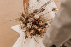 dried flowers for fall wedding 