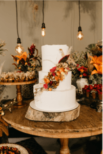 elegant fall cake 