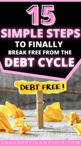 pin for breaking the debt cycle and become debt free 