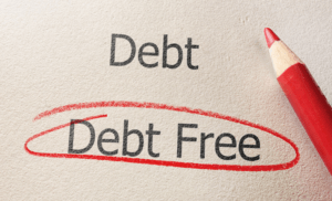 picking the debt free option 