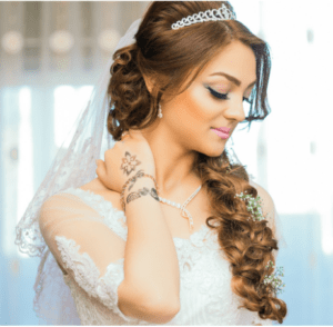 bridal hair and accessory 