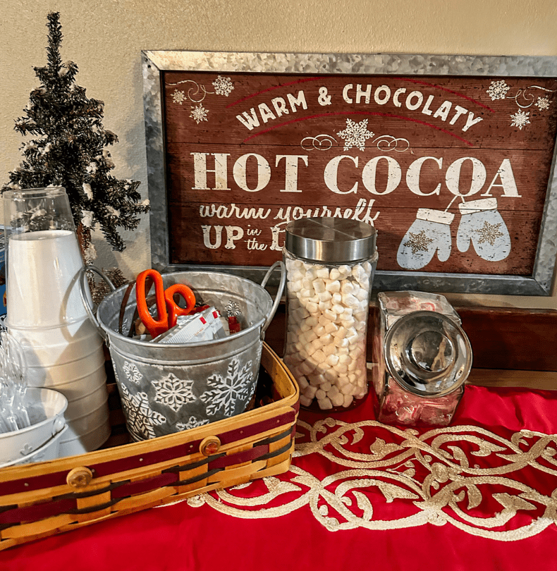 hot cocoa bar